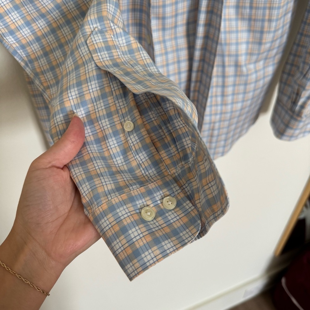 Brooks Brothers Multicolor Plaid Button Down Shirt - Picture 4 of 6